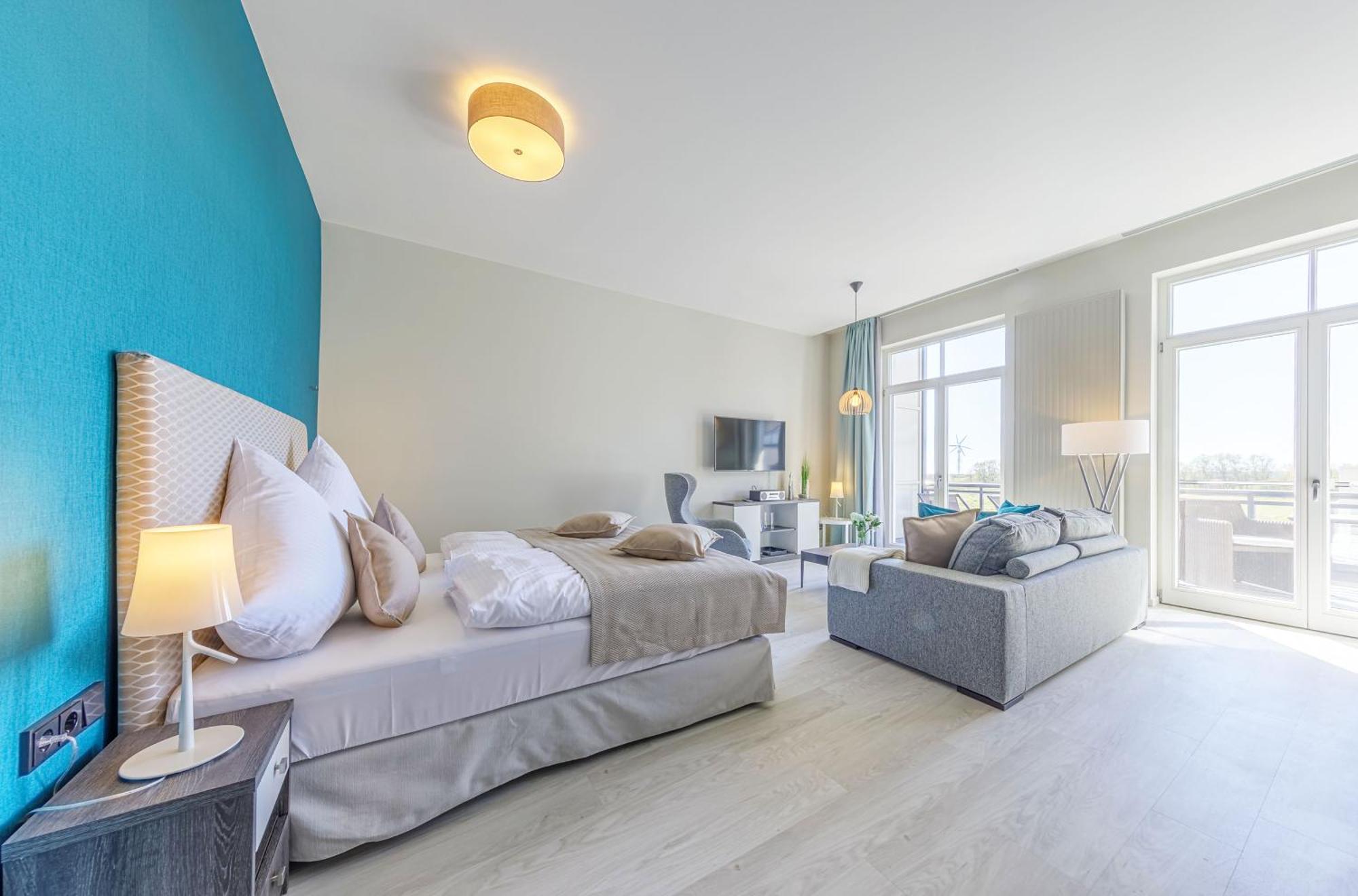 Alte Seefahrtschule - Zwei Wasser Aparthotel วุสโทรว์ ห้อง รูปภาพ