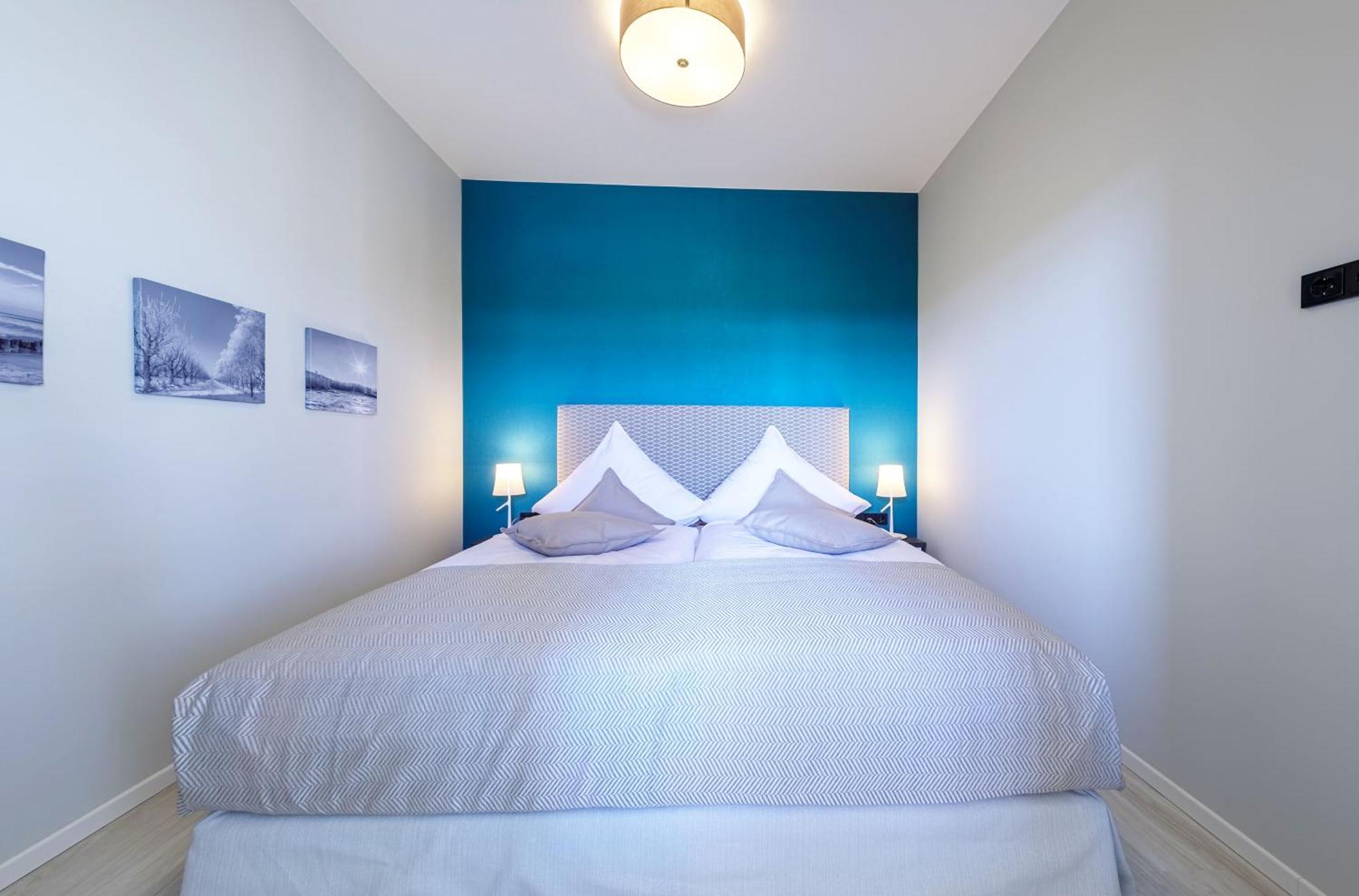 Alte Seefahrtschule - Zwei Wasser Aparthotel วุสโทรว์ ห้อง รูปภาพ
